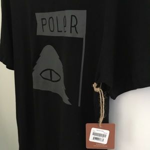 NWT Poler Summit Black T-shirt